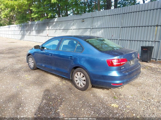 Aukcja sprzedaży 2015 Volkswagen Jetta 2.0l S, vin: 3VW2K7AJXFM249881, numer aukcji: 45326892