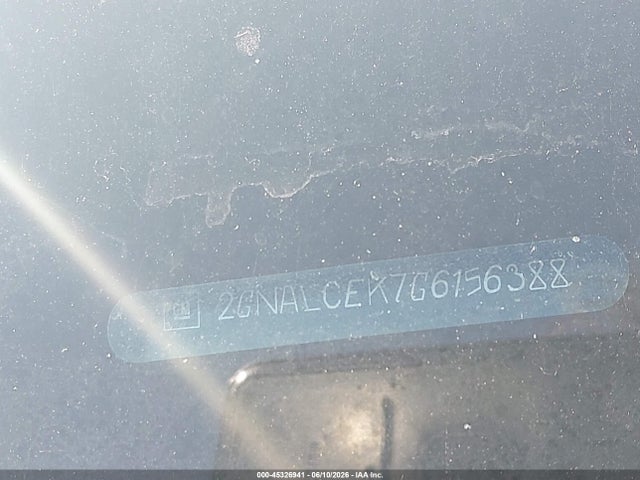 Aukcja sprzedaży 2016 Chevrolet Equinox Lt, vin: 2GNALCEK7G6156388, numer aukcji: 45326941