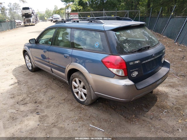 Aukcja sprzedaży 2008 Subaru Outback (natl) 2.5i Limited/2.5i Limited L.l. Bean Edition/ltd/ltd Ll Bean W/nav, vin: 4S4BP62C387348534, numer aukcji: 45326962