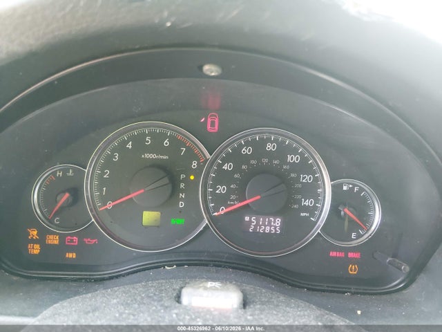 Aukcja sprzedaży 2008 Subaru Outback (natl) 2.5i Limited/2.5i Limited L.l. Bean Edition/ltd/ltd Ll Bean W/nav, vin: 4S4BP62C387348534, numer aukcji: 45326962