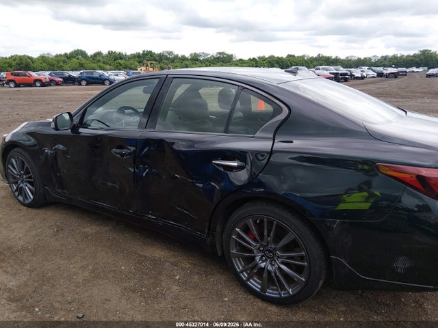 45327014 :رقم المزاد ، JN1FV7DR3PM590214 vin ، 2023 Infiniti Q50 Red Sport 400 Awd مزاد بيع