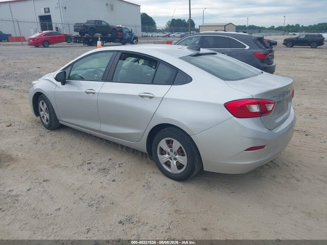 Продажа на аукционе авто 2018 Chevrolet Cruze Ls Auto, vin: 1G1BC5SMXJ7244091, номер лота: 45327038