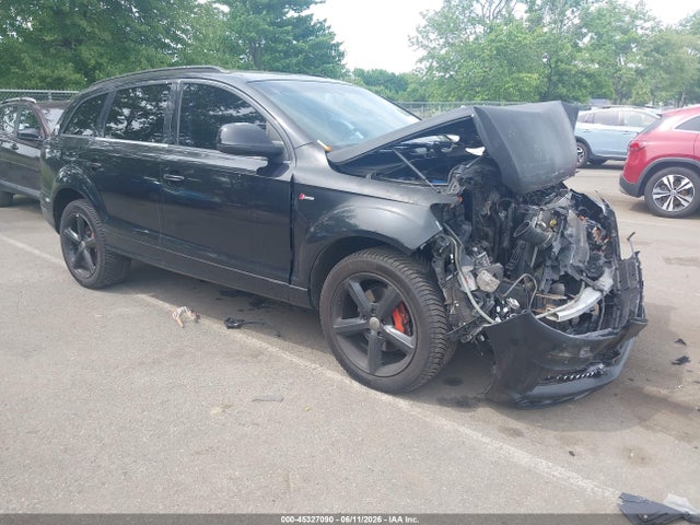 45327090 :رقم المزاد ، WA1DGAFE4FD020608 vin ، 2015 Audi Q7 3.0t S Line Prestige مزاد بيع