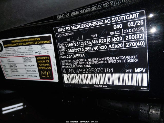 W1NKJ4HB2SF370104 Mercedes-Benz Glc 300 4matic Coupe