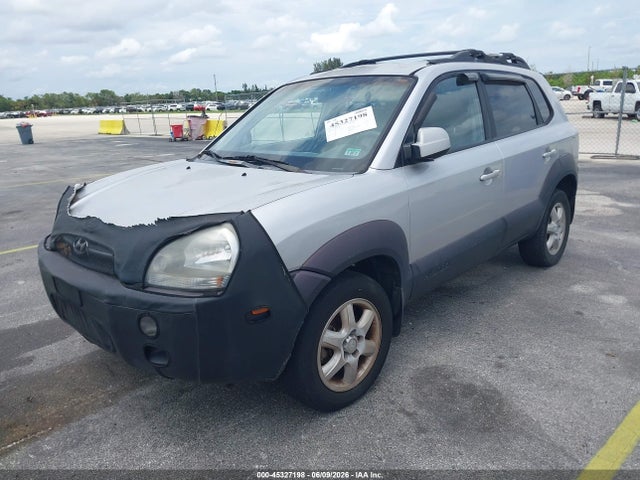 2005 Hyundai Tucson Gls/lx მანქანა იყიდება აუქციონზე, vin: KM8JN12D55U192944, აუქციონის ნომერი: 45327198