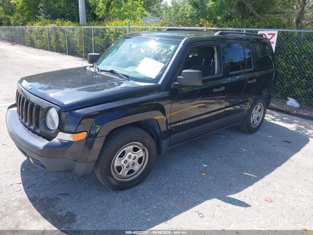 2016 Jeep Patriot Sport მანქანა იყიდება აუქციონზე, vin: 1C4NJPBA6GD507277, აუქციონის ნომერი: 45327237