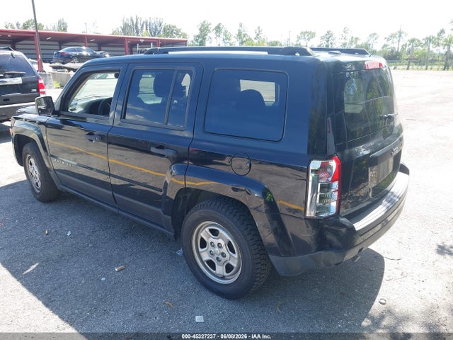 2016 Jeep Patriot Sport მანქანა იყიდება აუქციონზე, vin: 1C4NJPBA6GD507277, აუქციონის ნომერი: 45327237