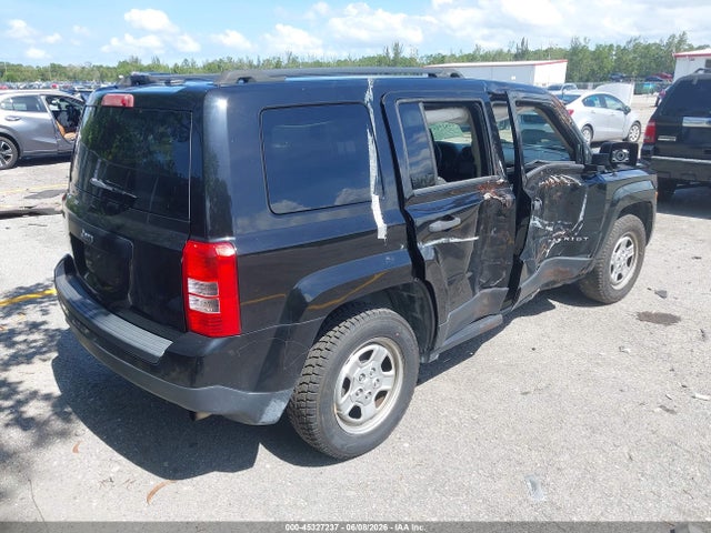 2016 Jeep Patriot Sport მანქანა იყიდება აუქციონზე, vin: 1C4NJPBA6GD507277, აუქციონის ნომერი: 45327237