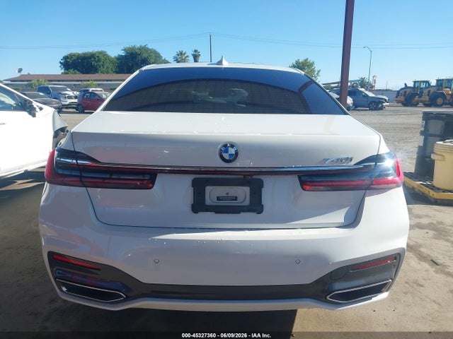 45327360 :رقم المزاد ، WBA7T2C06MCE94947 vin ، 2021 Bmw 740i مزاد بيع