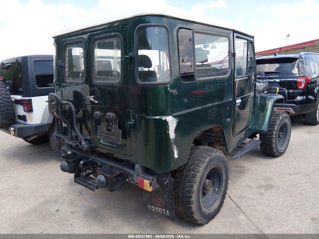 1978 Toyota Fj Cruiser მანქანა იყიდება აუქციონზე, vin: FJ40271895, აუქციონის ნომერი: 45327563