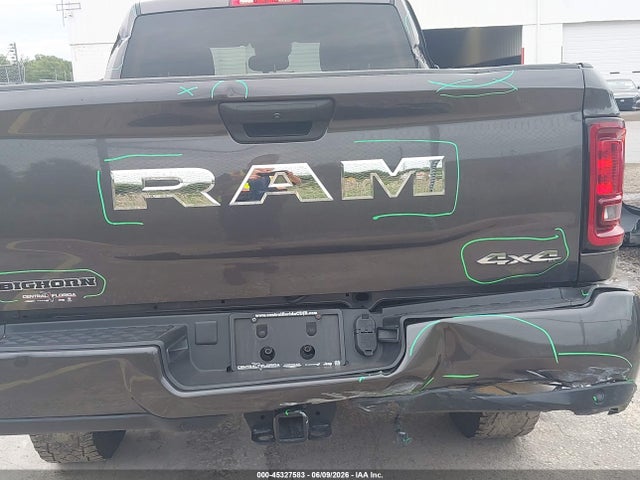 45327583 :رقم المزاد ، 3C63R5DL8SG534860 vin ، 2025 Ram 2500 Big Horn  4x4 6'4 Box مزاد بيع