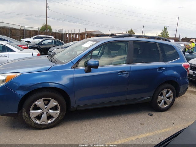 45327782 :رقم المزاد ، JF2SJAHC6FH478333 vin ، 2015 Subaru Forester 2.5i Limited مزاد بيع