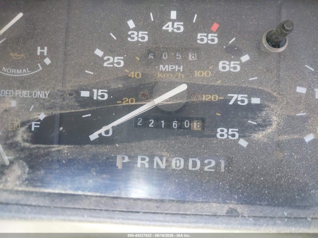 45327822 :رقم المزاد ، 1FTCR14TXKPB13672 vin ، 1989 Ford Ranger Super Cab مزاد بيع