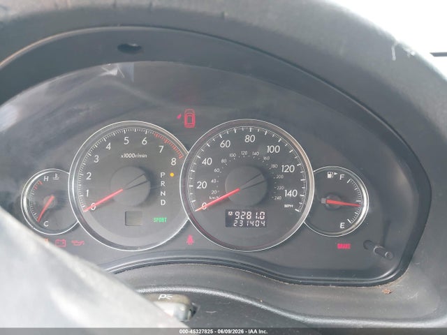 Aukcja sprzedaży 2009 Subaru Legacy 2.5i Limited, vin: 4S3BL626297221382, numer aukcji: 45327825