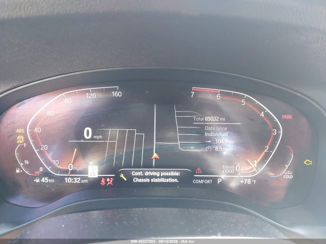 45327883 :رقم المزاد ، 5UX33DT02N9J37370 vin ، 2022 Bmw X4 Xdrive30i مزاد بيع
