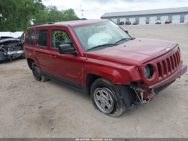 Продаж на аукціоні авто 2017 Jeep Patriot Sport 4x4, vin: 1C4NJRBB4HD144578, номер лоту: 45327888
