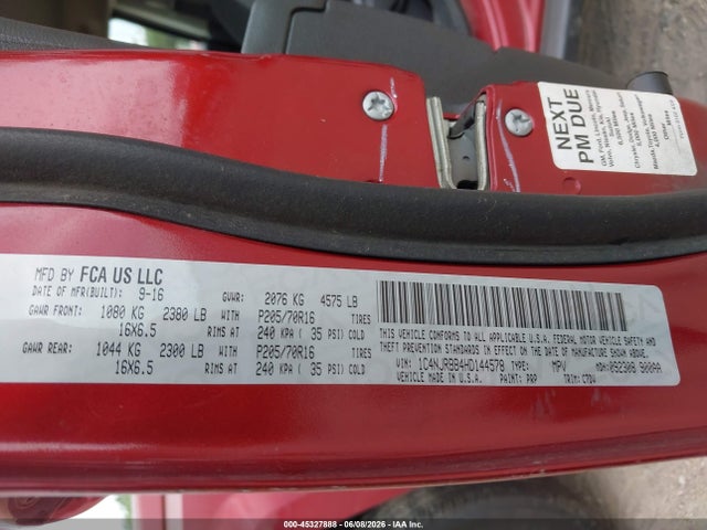Продаж на аукціоні авто 2017 Jeep Patriot Sport 4x4, vin: 1C4NJRBB4HD144578, номер лоту: 45327888