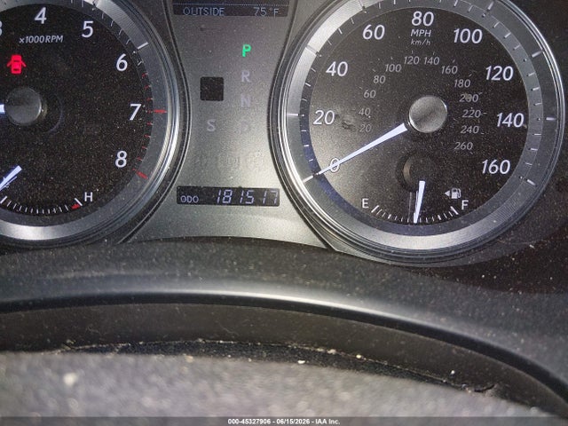 2012 Lexus Es 350 მანქანა იყიდება აუქციონზე, vin: JTHBK1EG4C2507201, აუქციონის ნომერი: 45327906