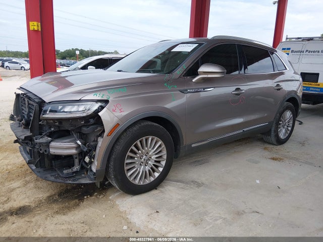2019 Lincoln Nautilus Standard მანქანა იყიდება აუქციონზე, vin: 2LMPJ6J94KBL58327, აუქციონის ნომერი: 45327961
