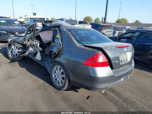 45327967 :رقم المزاد ، 1HGCM66377A020189 vin ، 2007 Honda Accord 3.0 Lx مزاد بيع