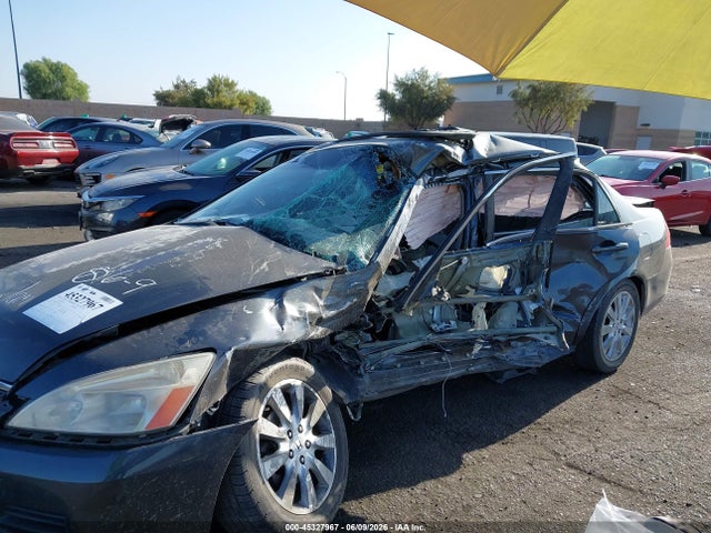 Auction sale of the 2007 Honda Accord 3.0 Lx, vin: 1HGCM66377A020189, lot number: 45327967