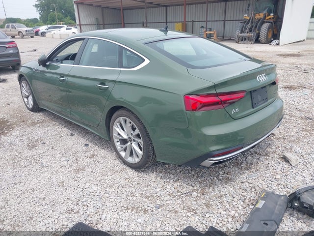 Продаж на аукціоні авто 2022 Audi A5 Sportback Premium Plus 40 Tfsi Quattro S Tronic, vin: WAUCBCF58NA030275, номер лоту: 45327998