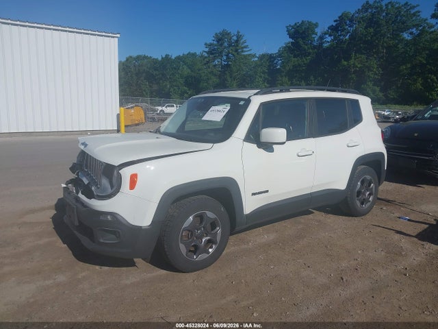 2016 Jeep Renegade Latitude მანქანა იყიდება აუქციონზე, vin: ZACCJABW2GPD26517, აუქციონის ნომერი: 45328024