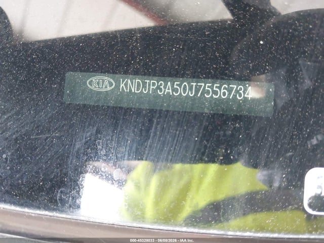 KIA SOUL + 2018 KNDJP3A50J7556734 Image 9