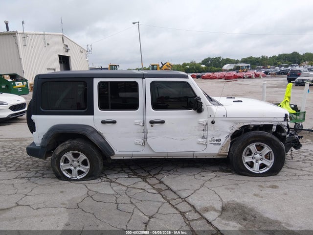 Aukcja sprzedaży 2020 Jeep Wrangler Unlimited Sport S 4x4, vin: 1C4HJXDG3LW299341, numer aukcji: 45328088