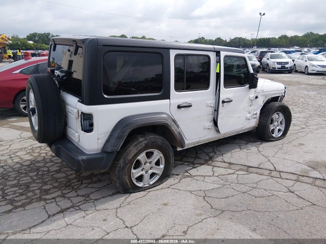 Aukcja sprzedaży 2020 Jeep Wrangler Unlimited Sport S 4x4, vin: 1C4HJXDG3LW299341, numer aukcji: 45328088