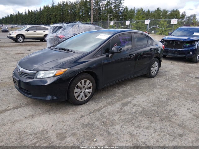 Продаж на аукціоні авто 2012 Honda Civic Lx, vin: 2HGFB2F5XCH604899, номер лоту: 45328089