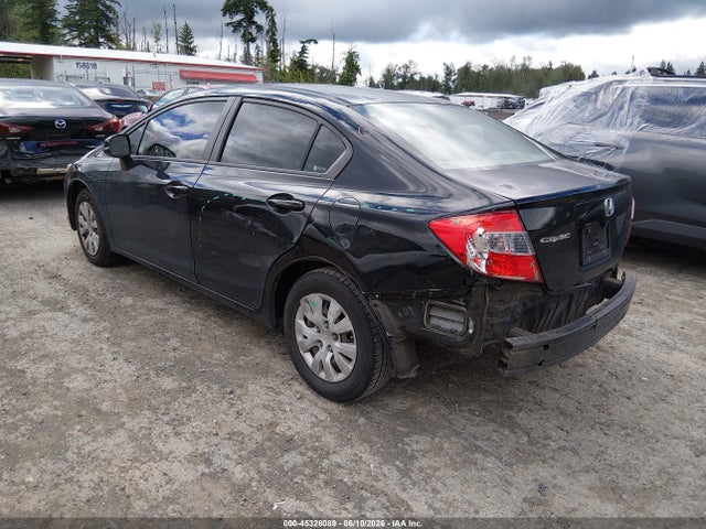 Продаж на аукціоні авто 2012 Honda Civic Lx, vin: 2HGFB2F5XCH604899, номер лоту: 45328089