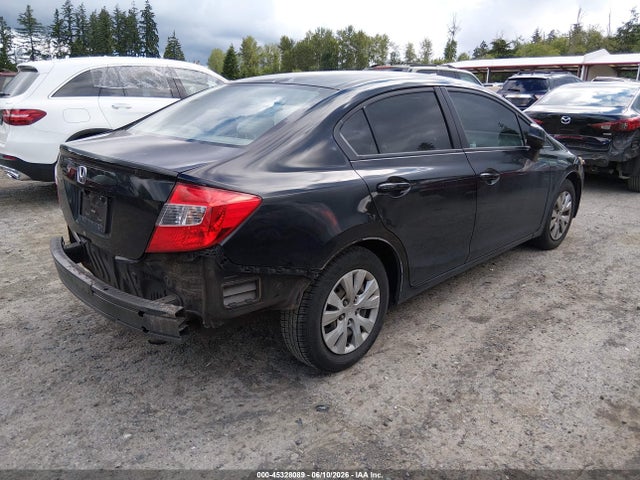 Продаж на аукціоні авто 2012 Honda Civic Lx, vin: 2HGFB2F5XCH604899, номер лоту: 45328089