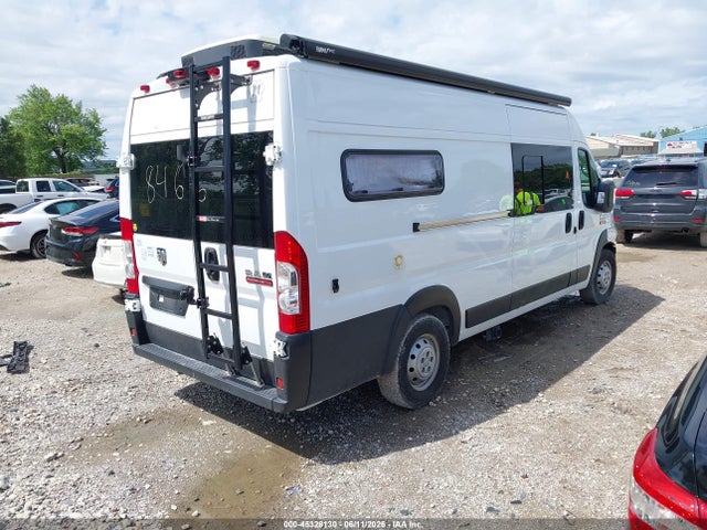 45328130 :رقم المزاد ، 3C6MRVJG9NE104444 vin ، 2022 Ram Promaster 3500 Cargo Van High Roof 159 Wb Ext مزاد بيع