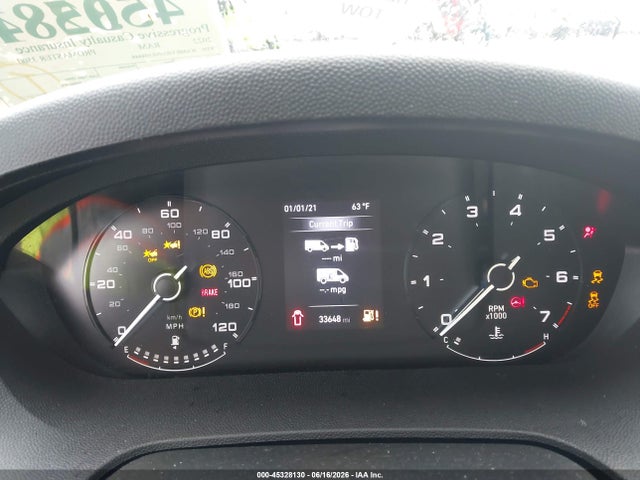 45328130 :رقم المزاد ، 3C6MRVJG9NE104444 vin ، 2022 Ram Promaster 3500 Cargo Van High Roof 159 Wb Ext مزاد بيع