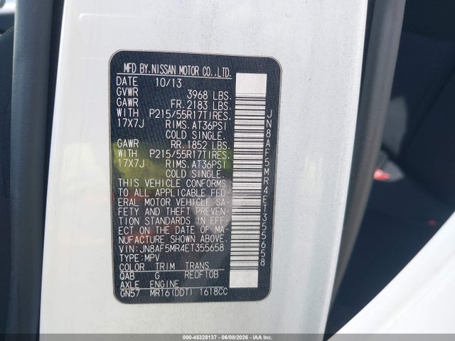 Nissan JUKE S 2014 JN8AF5MR4ET355658 Image 9
