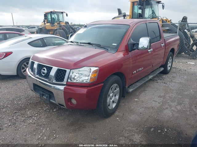 2005 Nissan Titan Le მანქანა იყიდება აუქციონზე, vin: 1N6AA07A85N508479, აუქციონის ნომერი: 45328198