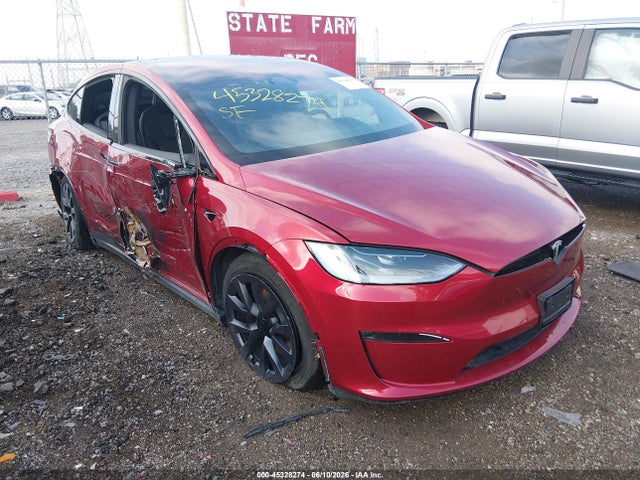 45328274 :رقم المزاد ، 7SAXCDE55PF427027 vin ، 2023 Tesla Model X Dual Motor All-wheel Drive/standard Range مزاد بيع