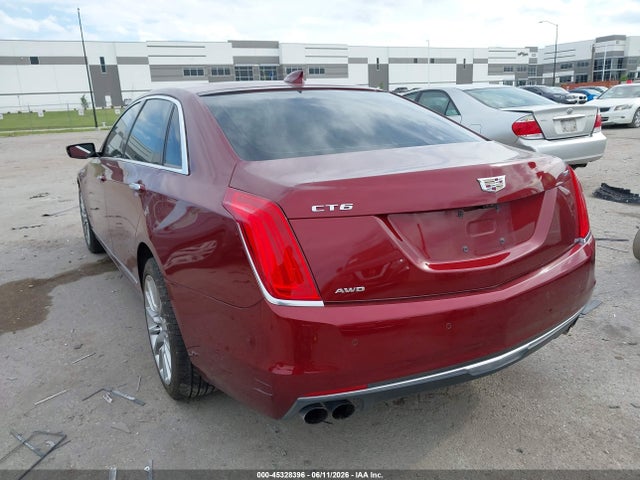 45328396 :رقم المزاد ، 1G6KD5RS6GU168102 vin ، 2016 Cadillac Ct6 Luxury مزاد بيع
