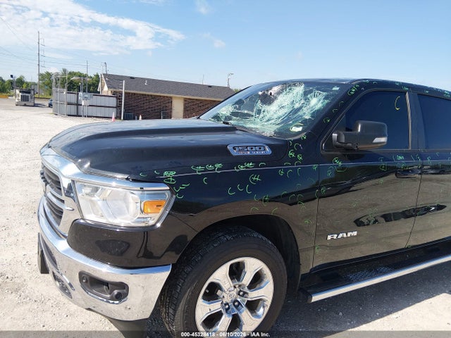 2021 Ram 1500 Big Horn  4x4 5'7 Box მანქანა იყიდება აუქციონზე, vin: 1C6SRFFT7MN515757, აუქციონის ნომერი: 45328418