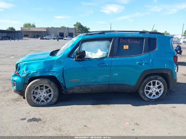 Auction sale of the 2022 Jeep Renegade Latitude 4x4, vin: ZACNJDB17NPN77851, lot number: 45328617