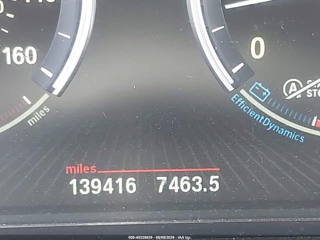 45328626 :رقم المزاد ، WBA5B1C59FD920608 vin ، 2015 Bmw 535i مزاد بيع