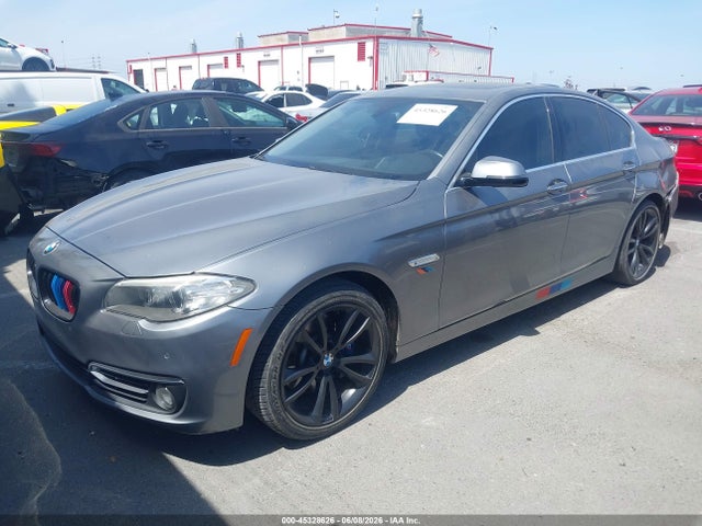 45328626 :رقم المزاد ، WBA5B1C59FD920608 vin ، 2015 Bmw 535i مزاد بيع