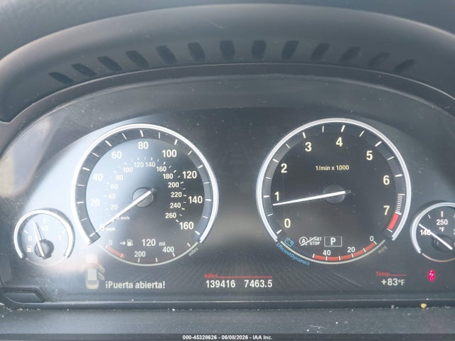 45328626 :رقم المزاد ، WBA5B1C59FD920608 vin ، 2015 Bmw 535i مزاد بيع