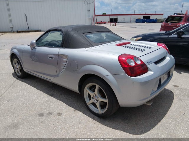 45328648 :رقم المزاد ، JTDFR320930064010 vin ، 2003 Toyota Mr2 Spyder مزاد بيع