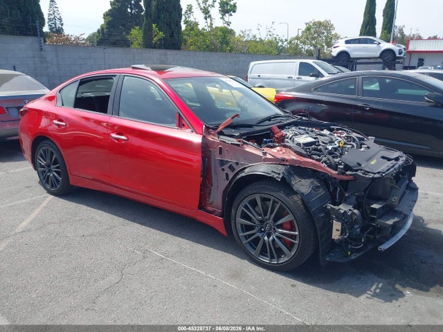 Infiniti Q50 Red Sport 400 Awd 2024 JN1FV7DR4RM680538 main image