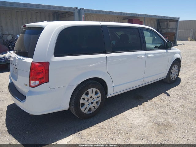 2018 Dodge Grand Caravan Se მანქანა იყიდება აუქციონზე, vin: 2C4RDGBG4JR313011, აუქციონის ნომერი: 45328749