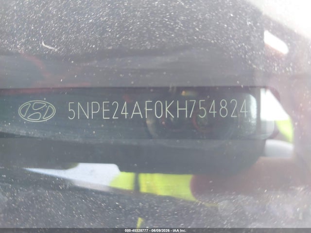 Hyundai SONATA SE 2019 5NPE24AF0KH754824 Image 9