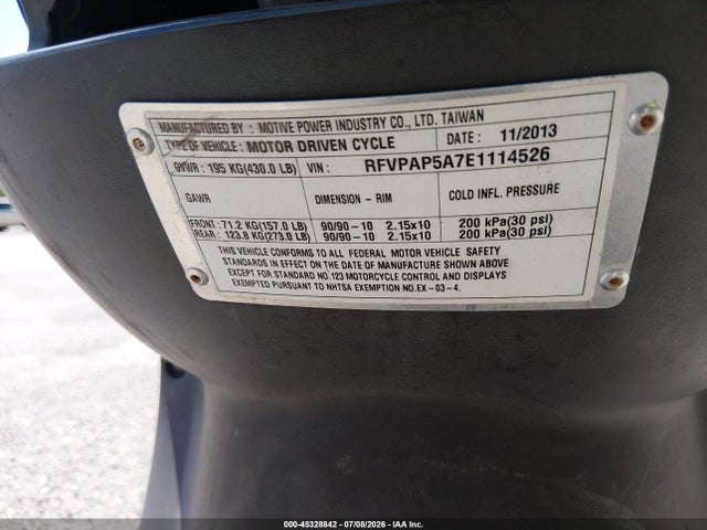 Genuine Scooter Co. Buddy 50 2014 RFVPAP5A7E1114526 Image 10