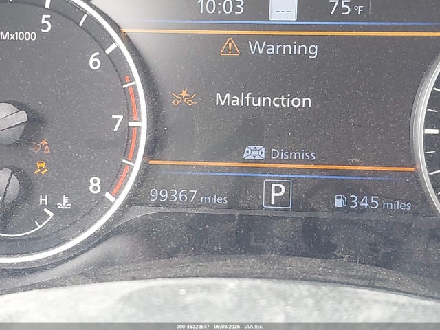 45328847 :رقم المزاد ، 1N4BL4EV4KC193997 vin ، 2019 Nissan Altima 2.5 Sl مزاد بيع
